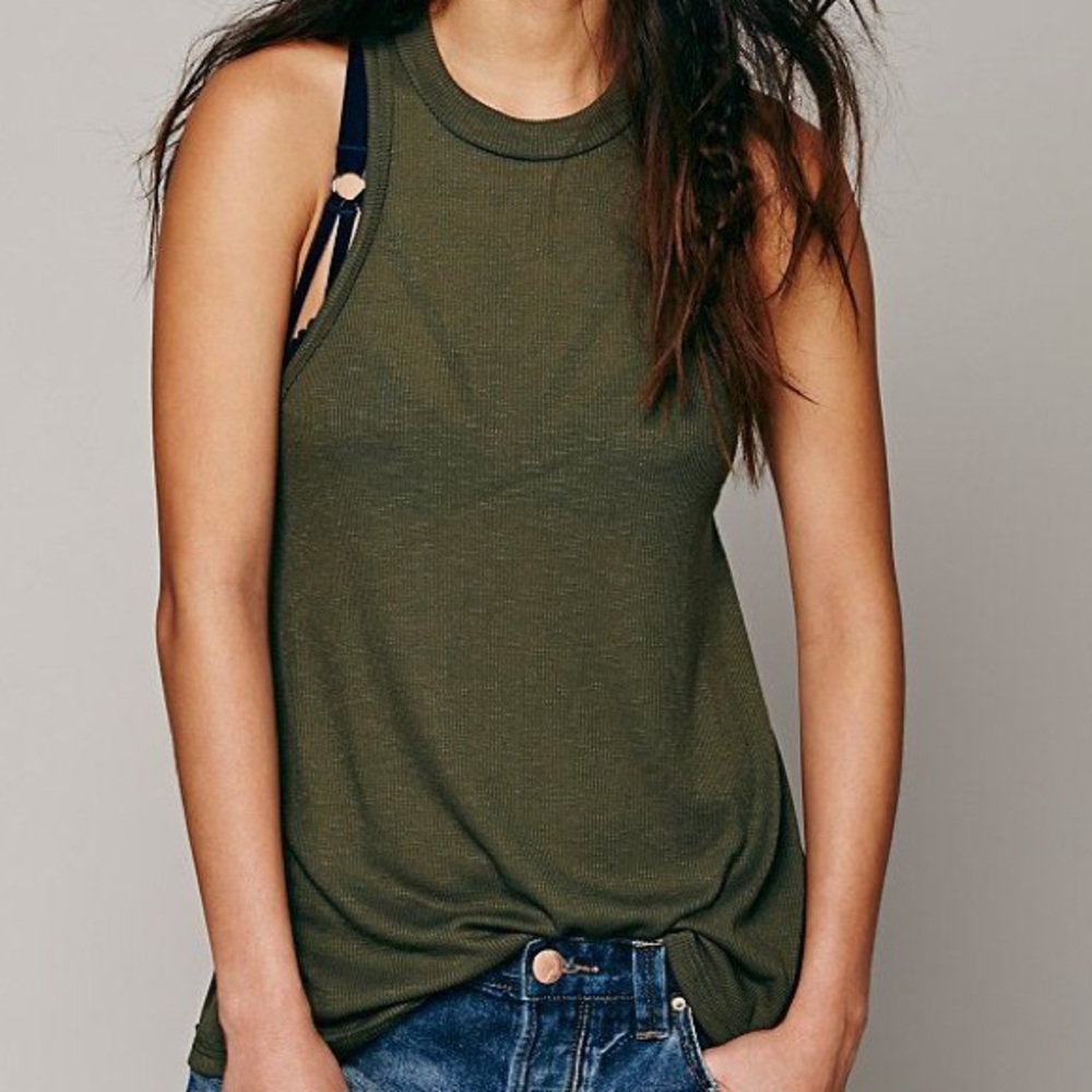 Free People Mock Me Tank Top